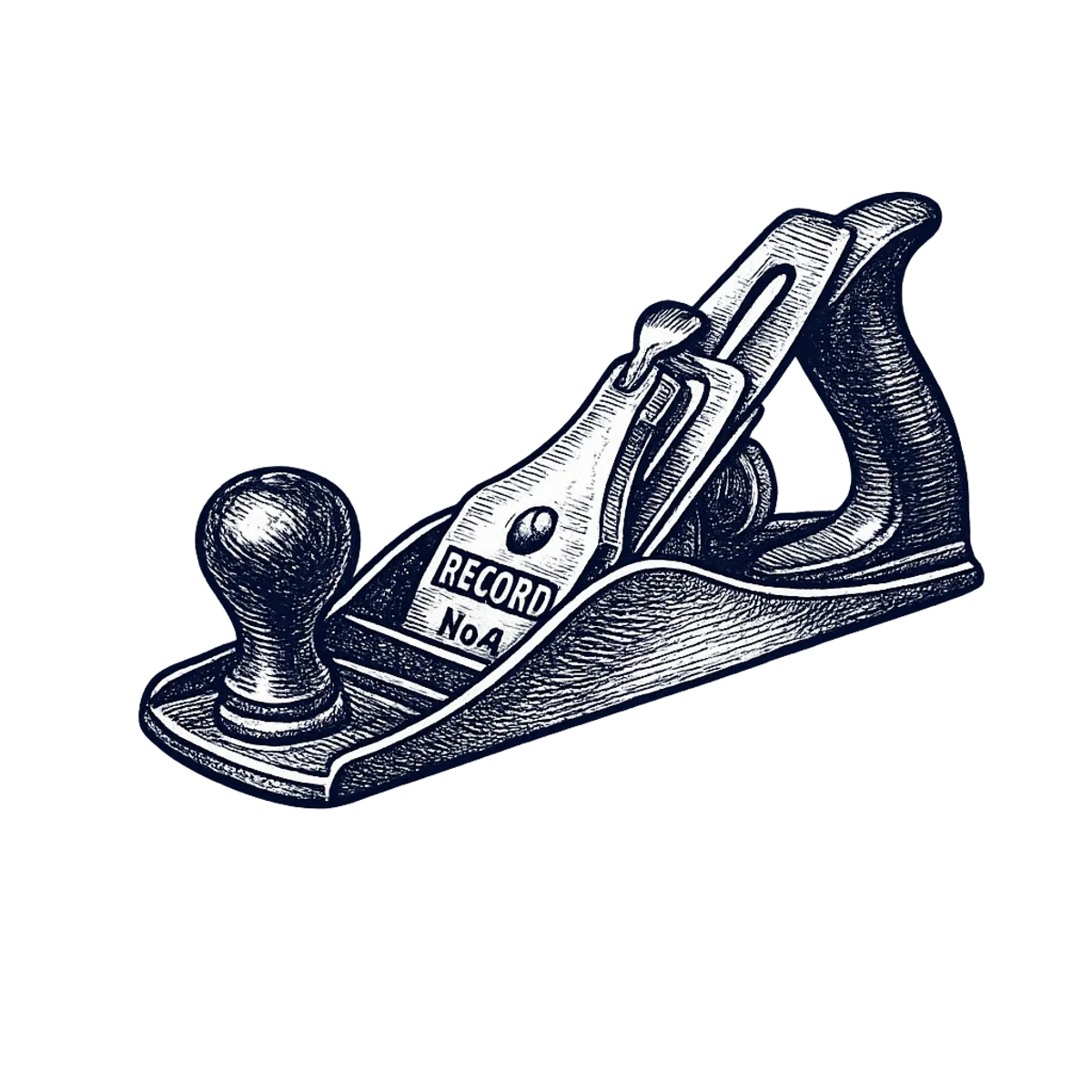 A wooden hand plane, a craftsman's tool